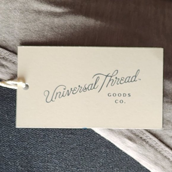 Universal Thread Goods Co. Galvanized Gray Fitted V Neck Short Sleeve TShirt 3XL - Picture 7 of 15